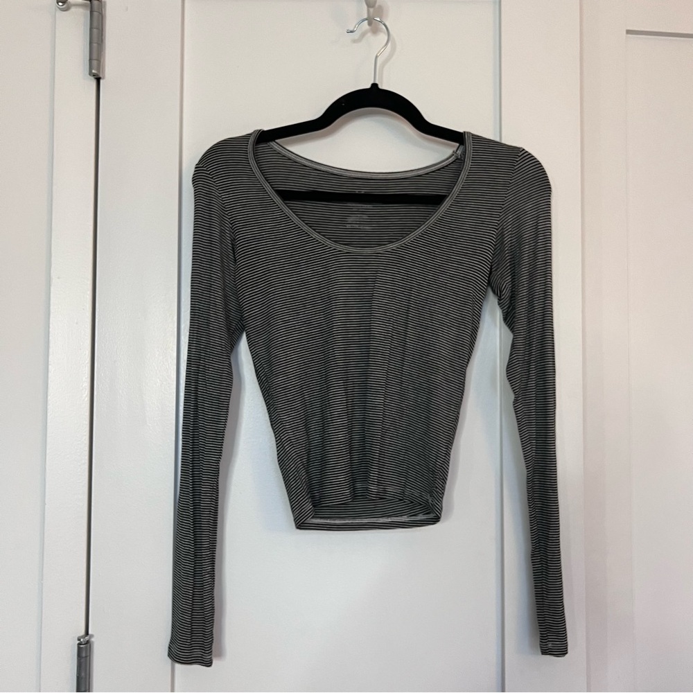 American Eagle Striped Longsleeve Top - Size XS